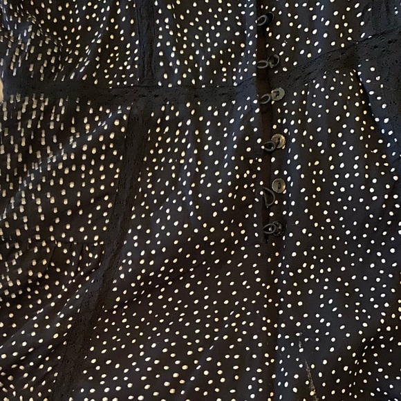 Amuse society black and white romper size small - Picture 3 of 6